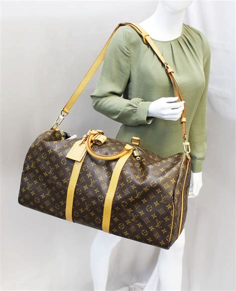 buy louis vuitton luggage tag keepall|Louis Vuitton Keepall 55 bandouliere.